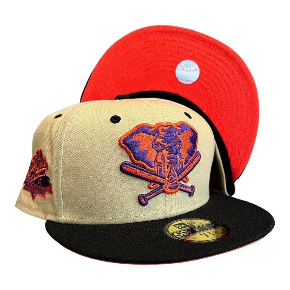 New Era Oakland A's Athletics 59FIFTY Fitted Hat Battle Of The Bay Patch